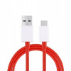 Kábel OnePlus USB - USB typ C 1 m červený