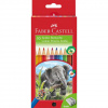 Faber-Castell: Jumbo set farebných ceruziek so strúhadlom 10 ks