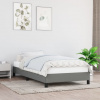 vidaXL Posteľný rám tmavosivý 100x200 cm látka 346697