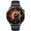 Inteligentné hodinky Huawei Watch GT 5 46 mm Active - Black + Black Fluoroelastomer Strap (55020DKM)