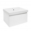 Swiss aqua technologies Koupelnová skříňka s umyvadlem SAT B-WAY 59x30x45 cm bílá lesk BWAY60WU1