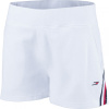 Tommy Hilfiger DOUBLE PIQUE REGULAR SHORT biela,tmavo modrá Dámske športové šortky XS