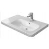 Duravit DuraStyle - Umývadlo, 80x48 cm, s prepadom, s otvorom na batériu, WonderGliss, biela 23268000001