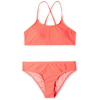 O'Neill ESSENTIAL BIKINI oranžová Dievčenské dvojdielne plavky 140
