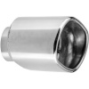 FENNO koncovka výfuku nerezová oválná, vnitřní průměr 51 mm, průměr koncovky 120x78 mm, délka 115 mm