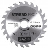 Kotúč Strend Pro TCT 125x1.8x22.2 mm 24T, na drevo, pílový, SK plátkami