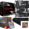 HERNÝ SET PROCESOR AMD RYZEN 5 ZÁKLADNÁ DOSKA B450 PAMÄŤ RAM 16GB DDR4