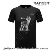 Tričko RANGER® - JELEŇ XL Čierna