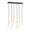 Orlicki design Dizajnový luster Ero XII 80x25 zlatá