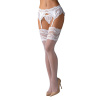 Punčochy 810-STO white stockings - Obsessive