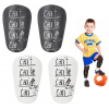 Chrániče holení topgearworld Football Shinguards veľ. S viacfarebné