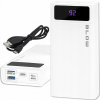 Powerbanka Blow 20000 mAh biela