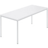 Pravouhlý stôl, štvorhranná rúrka s povrchovou úpravou ,š x h 1600 x 800 mm