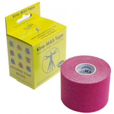 Tejp Kine-MAX SuperPro Cotton kinesiology tape ružová (8592822000273)