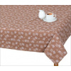 Bellatex Obrus Adéla kvietok hnedý 70x70cm
