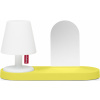 Stolná lampa Edison the Petit so žltým podstavcom