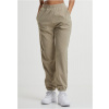 Ladies Jacquard Velvet Sweatpants - unionbeige M