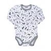 NEW BABY Dojčenské bavlnené body s dlhým rukávom New Baby Music