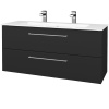 Dreja Umývadlova skrinka GIO SZZ2 120 - N03 Graphite / Úchytka T04 / N03 Graphite