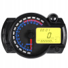 UNIVERZÁLNY DIGITÁLNY MOTOCYKLOVÝ POČÍTAČ QUAD LCD LED RÝCHLOMER SKÚTER