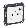 VALENA LIFE - Zásuvka 2P + U s USB Typ-C BIELA Legrand 753136