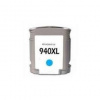 HP 940 XL C4907AE, cyan with chip, (kompatibilný)