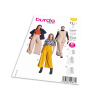 Strih Burda 5793 - Top bez rukávov, tunika, voľné nohavice so skladmi