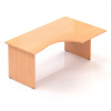 Lenza Ergonomický stôl Visio 160 x 100 cm, pravý, buk