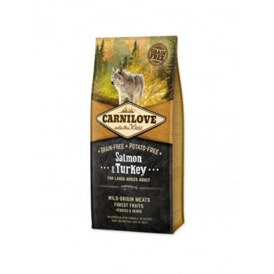 Carnilove Salmon & Turkey for Large Breed Adult 12 kg