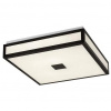 RABALUX LED Kúpeľňové svietidlo Rabalux ZOYA 75033 LED, 40 × 40 cm, čierne