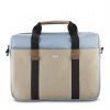 Hama Silvan, taška na notebook, pre 34-36 cm (13,3-14,1), recyklovaný polyester, béžová/bledomodrá - HAMA 222060