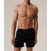 Boxerky Atlantic 2MBX-084/25 A'2 S-2XL černá-khaki S