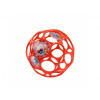 Bright Starts OBALL RATTLE 10 cm Oranžová