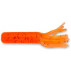 8ks - Gumená nástraha Iron Claw Moby Tube 9cm Dirty Carrot Light