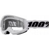 Okuliare 100 % Strata 2 Junior White clear