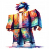 CUKROVÁ TLAČ jedlý obrázok na tortu Cukrová hmota Roblox Hra Man Face 8 + MENO