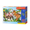 mamido Puzzle 40 dielikov MAXI Farm Friends