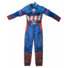 Detský kostým Svalnatý Kapitán Amerika 122-134 L
