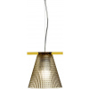 Závesná lampa Light-Air vyrezávaná jantárová