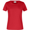James & Nicholson Tričko JN 746, krátký rukáv, dámské COT02074600402-red M Červená
