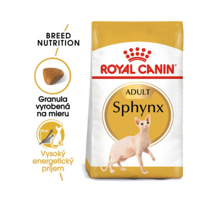 ROYAL CANIN Sphynx Adult 2 kg granule pre sphynx mačky