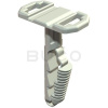 OBO Bettermann Zásuvná hmoždinka pre viazacie pásky, 6x30mm, PA, svetlosivá, 7035 910 STK 6x30