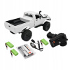 Elektrické nákladné terénne RC auto Buggy WPL C 1/16 4 WD 2,4 G BIELE VYPR