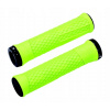 Cyklistické úchytky rukoväte BBB BHG-95 Python skrútené 142 mm - NEÓNOVÉ ŽLTÉ