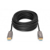 Digitus HDMI 2.1 AOC hybridní optický kabel, Type A M/M, 15m, UHD 8K@60Hz, CE, gold, bl