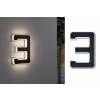 Paulmann 79844 4000870798447 solární osvětlení čísla domu Energetická třída (EEK2021): G (A - G) 0.20 W teplá bílá černá