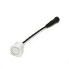 Auto123 Náhradný snímač k parkovaciemu asistentu STEELMATE s priemerom 18.5 mm, biely 14D-12 WHITE
