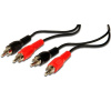 PremiumCord Kabel 2x CINCH-2x CINCH M/M 15m kjackcmm2-15