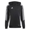 adidas Tiro 24 Training Hoodie Juniors black/white 9-10 Years