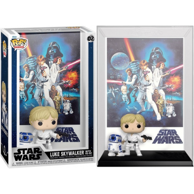 Funko POP! 02 Movie Posters: Star Wars Episode IV: A New Hope - Luke Skywalker With R2-D2